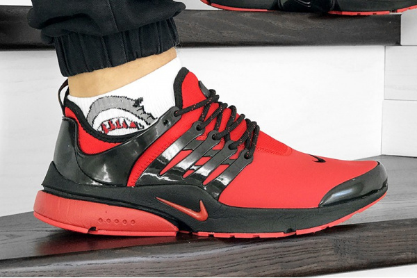 Мужские кроссовки Nike Air Presto red/black