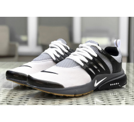 Купить Мужские кроссовки Nike Air Presto серые с черным