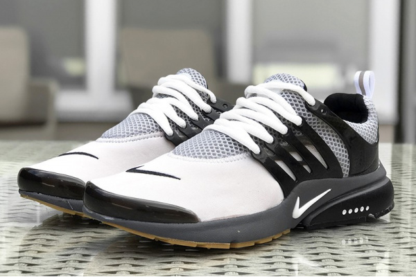 Мужские кроссовки Nike Air Presto серые с черным
