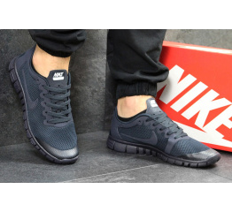 Мужские кроссовки Nike Free Run 3.0 V2 темно-синие