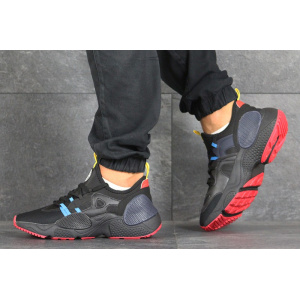 Мужские кроссовки Nike Huarache E.D.G.E. черные с голубым и красным