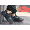 Купить Мужские кроссовки Nike Huarache E.D.G.E. черные с голубым и красным