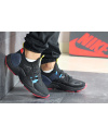 Купить Чоловічі кросівки Nike Huarache E.D.G.E. чорні з блакитним и красным