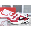 Мужские кроссовки Nike M2K Tekno x Off-white красные с бежевым