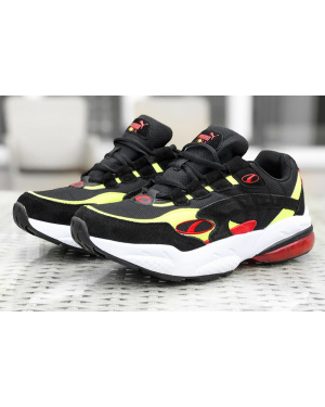 Чоловічі кросівки Puma Cell Venom чорні с неоновым