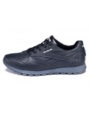Мужские кроссовки Reebok Classic Leather Lux черные
