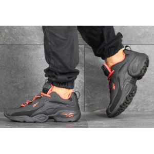 Чоловічі кросівки Reebok DMX чорні з помаранчевим