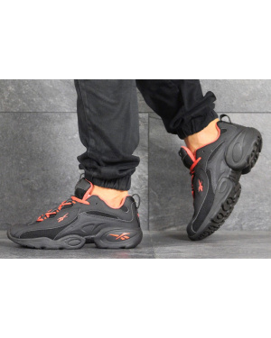 Чоловічі кросівки Reebok DMX чорні з помаранчевим