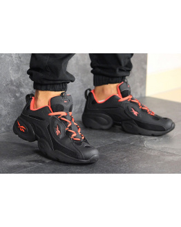 Чоловічі кросівки Reebok DMX чорні з помаранчевим