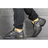 Мужские кроссовки Reebok DMX черные с желтым