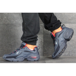 Мужские кроссовки Reebok DMX темно-синие с красным