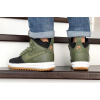 Купить Мужские высокие кроссовки Nike Lunar Force 1 Duckboot зеленые с черным