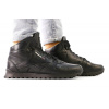 Купить Мужские высокие кроссовки на меху Reebok Classic Leather High Premium черные