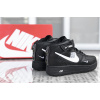 Купить Мужские высокие кроссовки Nike Air Force 1 '07 Mid Lv8 Utility черные с белым