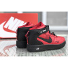 Купить Мужские высокие кроссовки Nike Air Force 1 '07 Mid Lv8 Utility красные с черным
