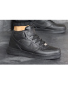 Чоловічі високі кросівки Nike Air Force 1 Mid чорні