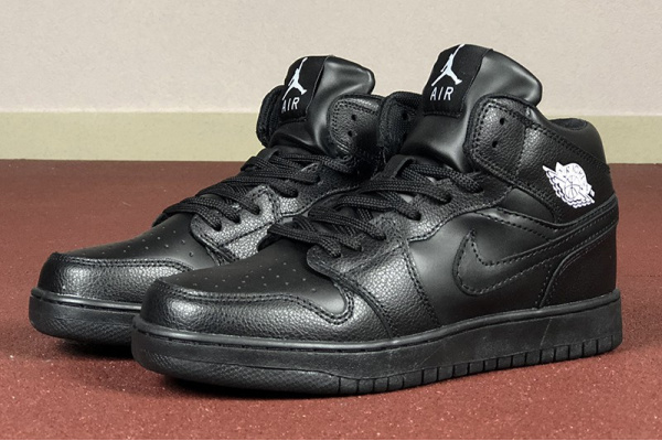 Мужские высокие кроссовки Nike Air Jordan 1 Retro High OG black