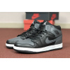 Мужские высокие кроссовки Nike Air Jordan 1 Retro High OG black/grey