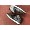 Купить Мужские высокие кроссовки Nike Air Jordan 1 Retro High OG black/grey