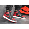 Купить Мужские высокие кроссовки Nike Air Jordan 1 Retro High OG красные с черным