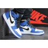 Купить Мужские высокие кроссовки Nike Air Jordan 1 Retro High OG синие с белым
