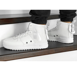 Мужские высокие кроссовки Nike SF Air Force 1 Mid белые