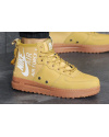Купить Мужские высокие кроссовки Nike SF Air Force 1 Mid горчичные