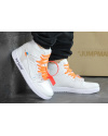 Купить Чоловічі високі кросівки Nike x Off White Air Jordan 1 "PYTHON" білі