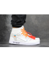 Купить Чоловічі високі кросівки Nike x Off White Air Jordan 1 "PYTHON" білі