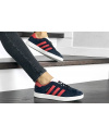 Купить Жіночі кросівки Adidas Gazelle темно-сині з червоним