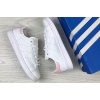 Купить Женские кроссовки Adidas Stan Smith белые с розовым