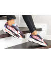 Жіночі кросівки Adidas Yeezy Boost 700 V2 Static фіолетові з білим