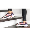 Купить Жіночі кросівки Adidas Yeezy Boost 700 V2 Static фіолетові з білим
