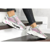 Женские кроссовки Adidas Yeezy Boost 700 V2 Static серые с розовым