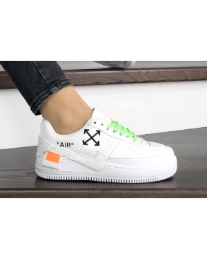 Жіночі кросівки Nike Air Force 1 Jester XX x Off-White білі