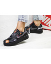 Купить Жіночі кросівки Nike Air Force 1 Just Do It чорні