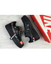 Купить Жіночі кросівки Nike Air Force 1 Just Do It чорні