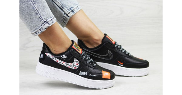 Air force 1 just shops do it negras