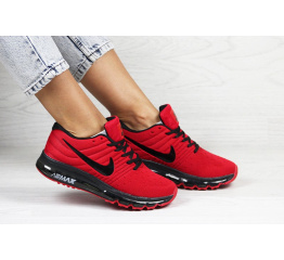 Женские кроссовки Nike Air Max 2017 красные