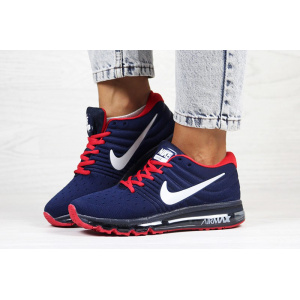Женские кроссовки Nike Air Max 2017 темно-синие