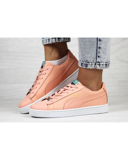Женские кроссовки Puma Suede пудровые