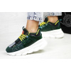 Купить Женские кроссовки Versace Chain Reaction Sneakers зеленые