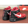 Купить Женские высокие кроссовки на меху Nike Air Force 1 '07 Mid Lv8 Utility red/black