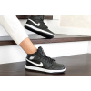 Купить Женские высокие кроссовки на меху Nike Air Jordan 1 Retro High OG черные с белым