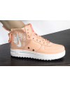 Женские высокие кроссовки Nike SF Air Force 1 Mid пудровые