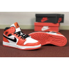 Купить Женские высокие кроссовки Nike Air Jordan 1 Retro High OG orange/black/white