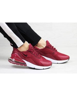 Жіночі кросівки Nike Air Max 270 бордові