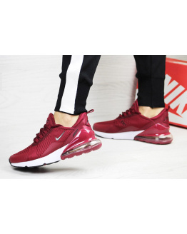Жіночі кросівки Nike Air Max 270 бордові
