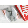 Женские кроссовки Nike Air Max 270 серые с розовым