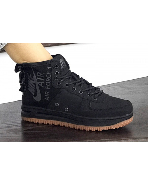 Жіночі високі кросівки Nike SF Air Force 1 Mid чорні